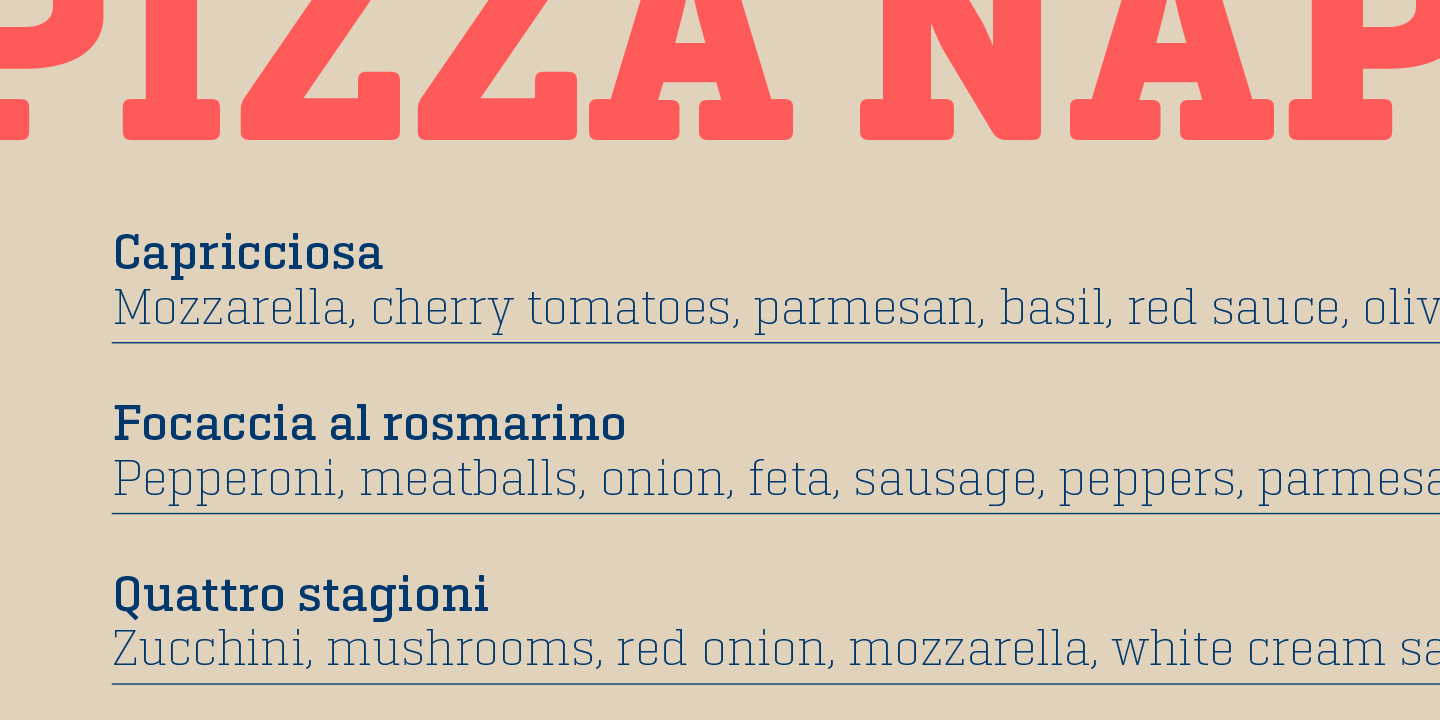 Geogrotesque Slab Light Italic Font preview